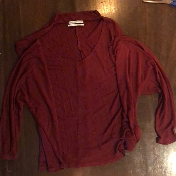 Long sleeve tee with choker detail - Picture 3 of 3